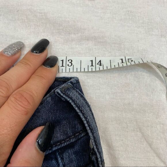 Ladies Levis 501 Indigo Wash‎ Skinny Fit Jeans Size 27x27 - Picture 8 of 11